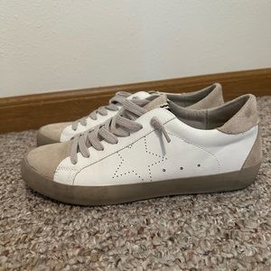 Shu shop tan sneakers